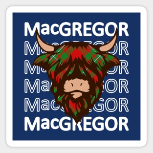 Clan MacGregor - Hairy Coo Magnet